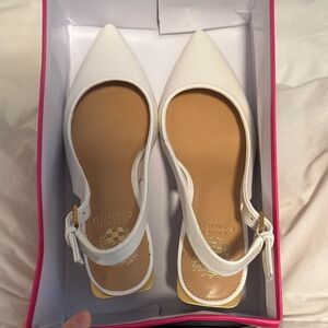 Vince Camuto Hamden Buckle Slingback Heels